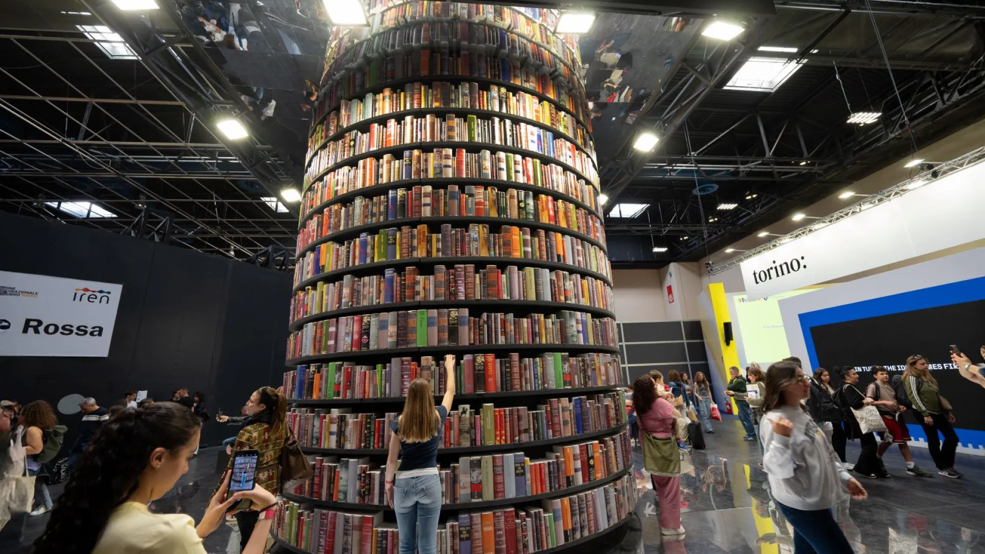 La Torre del Salone del libro di Torino