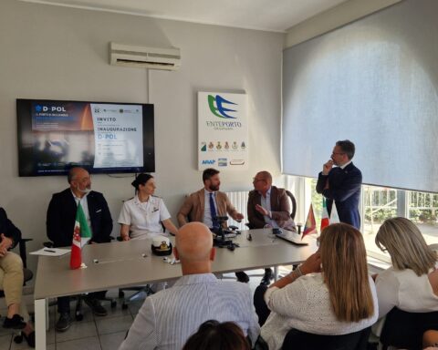 Presentazione all’Ente porto di Giulianova del nuovo dispositivo per la pulizia del porto