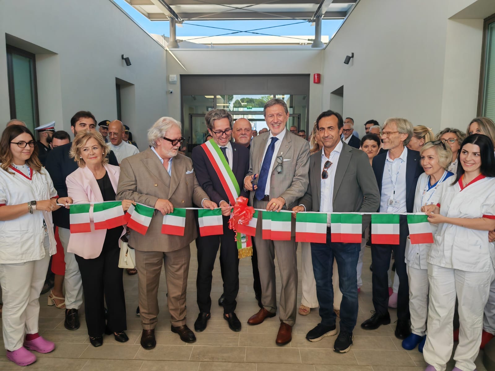 Inaugurazione della casa della comunità a Roseto