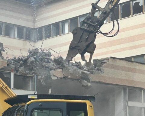 Ex Inam Demolizione L'Aquila