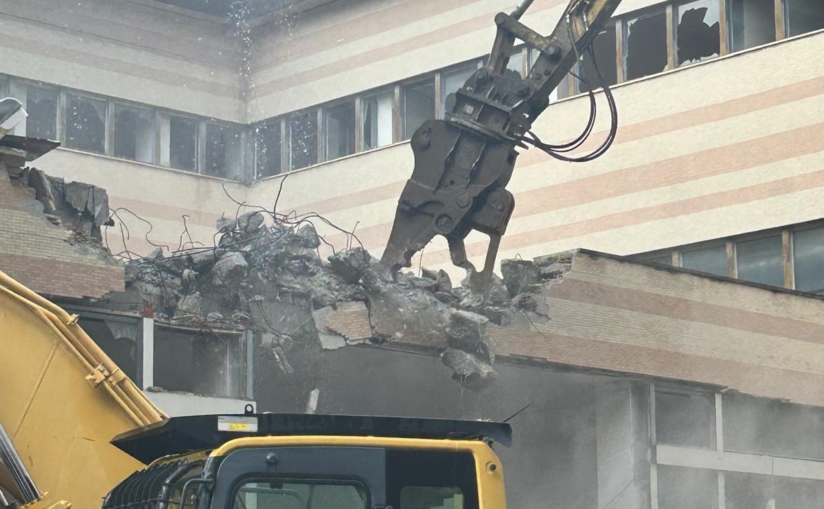 Ex Inam Demolizione L'Aquila