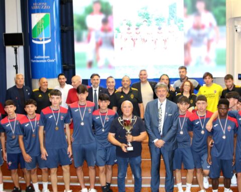 Academy L'Aquila Calcio vincitori regionali