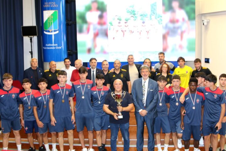Academy L'Aquila Calcio vincitori regionali