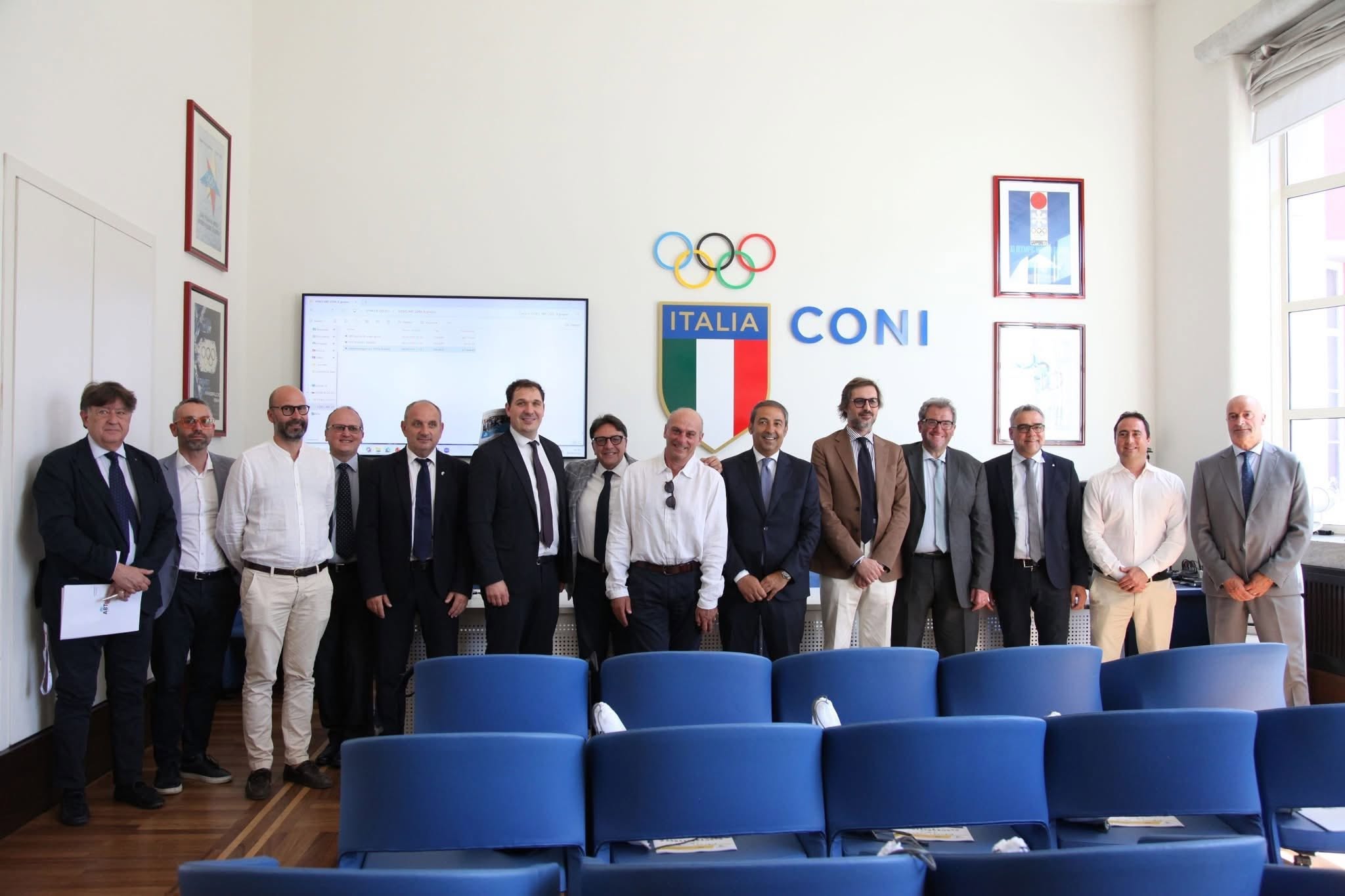 Presentazione al CONI dell’Appennino bike tour Festival che passerà per Sante Marie