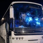 Assalto pullman tifosi Pescara Lecce