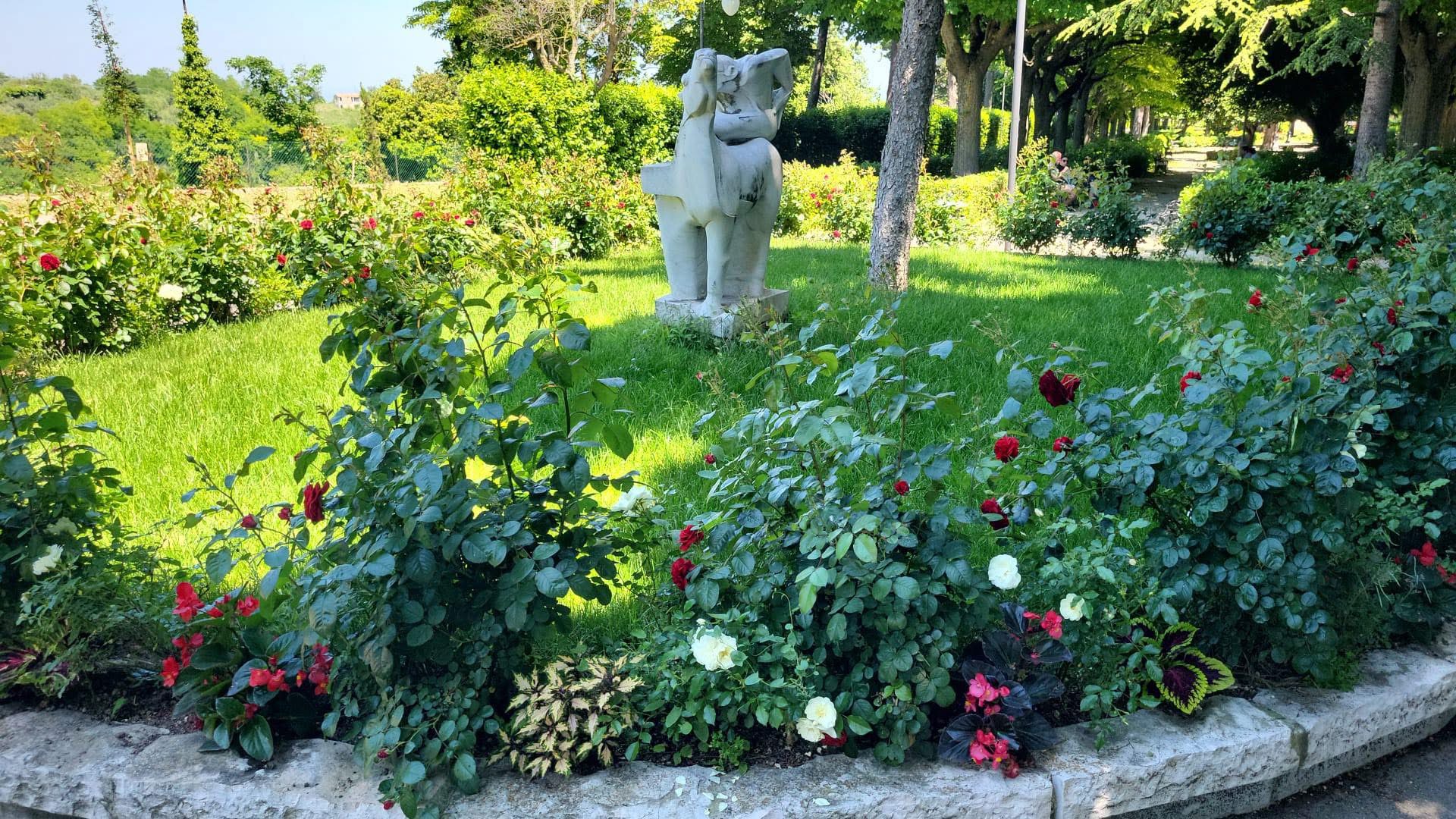 La villa comunale di atri
