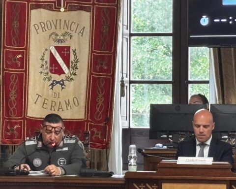 Il presidente della Provincia di Teramo Camillo D’Angelo è il capo della polizia provinciale Pasquale Vittorini