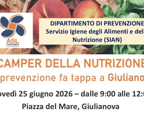 Il camper della prevenzione a Giulianova