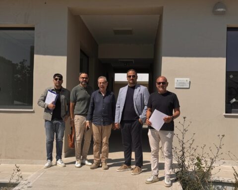 La consegna dei lavori per la caserma dei carabinieri di Giulianova