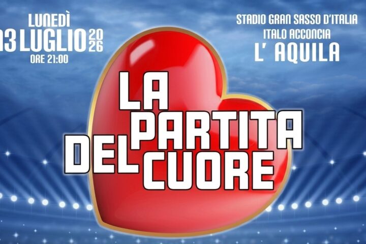 Partita del Cuore 2026 L'Aquila