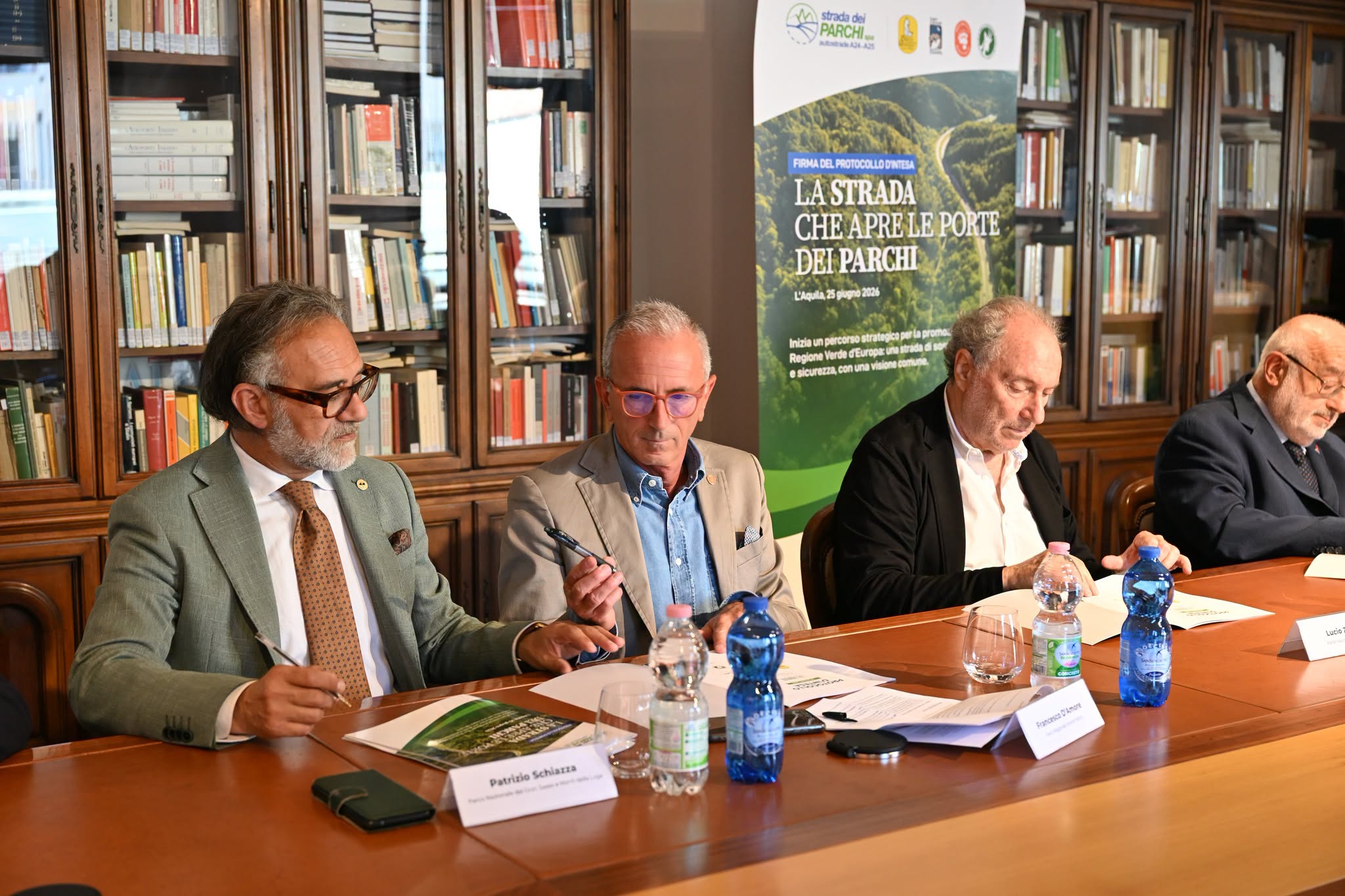 Protocollo d'intesa Strada dei Parchi aree protette