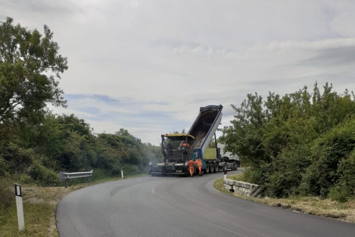 Lavori SP17 L'Aquila Ortona dei Marsi