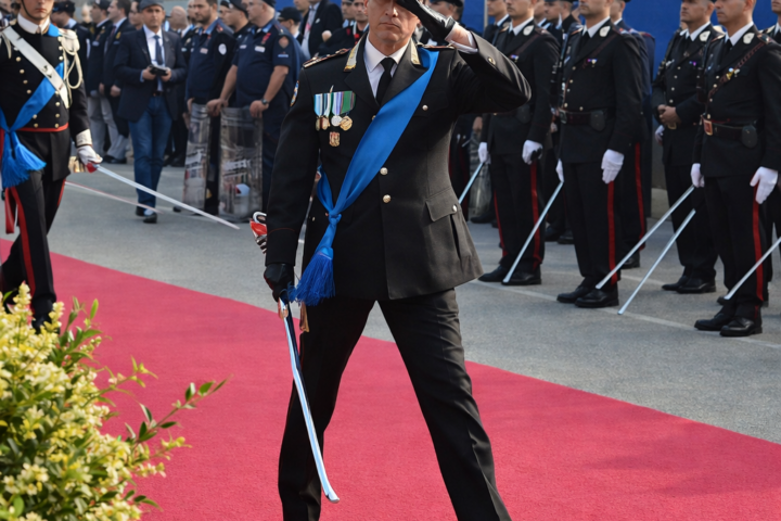 Cerimonia carabinieri L’Aquila