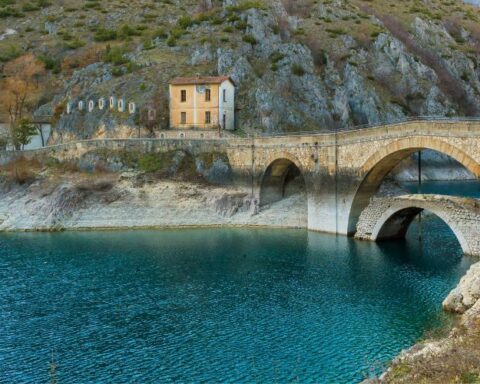 Lago di San Domenico. Abruzzo