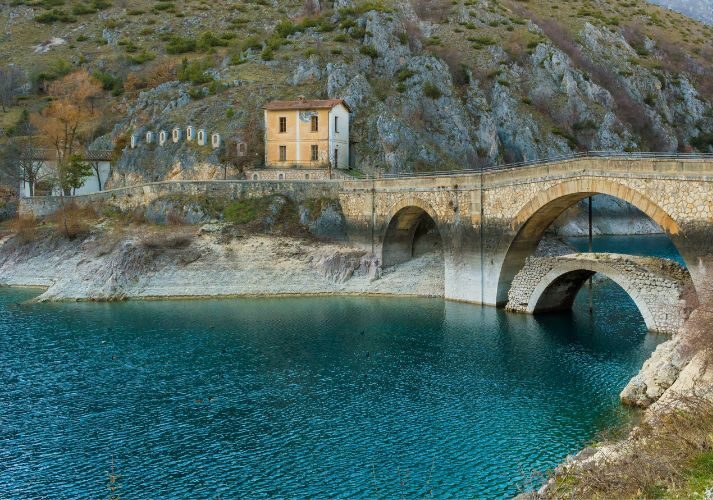 Lago di San Domenico. Abruzzo