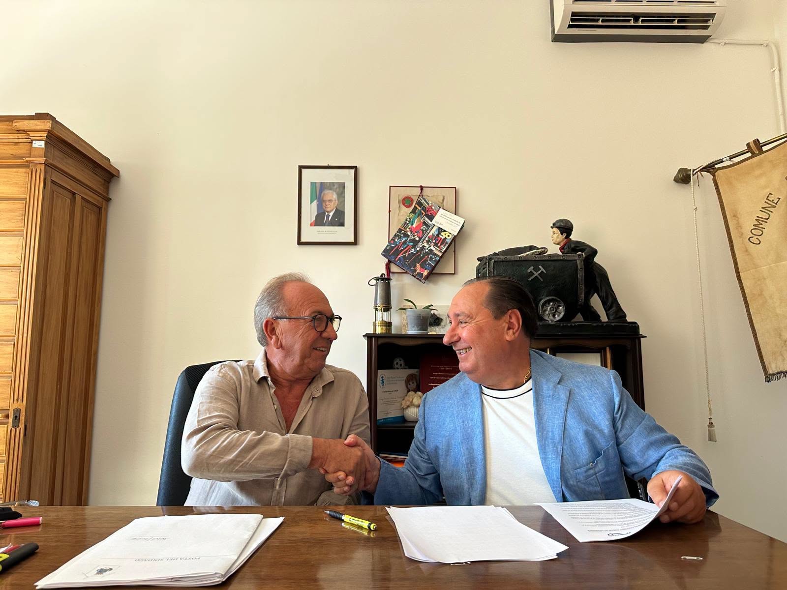 Sottoscritta la convenzione tra Comune di Manoppello e Ater di Pescara per il riordino del patrimonio di edilizia residenziale pubblica