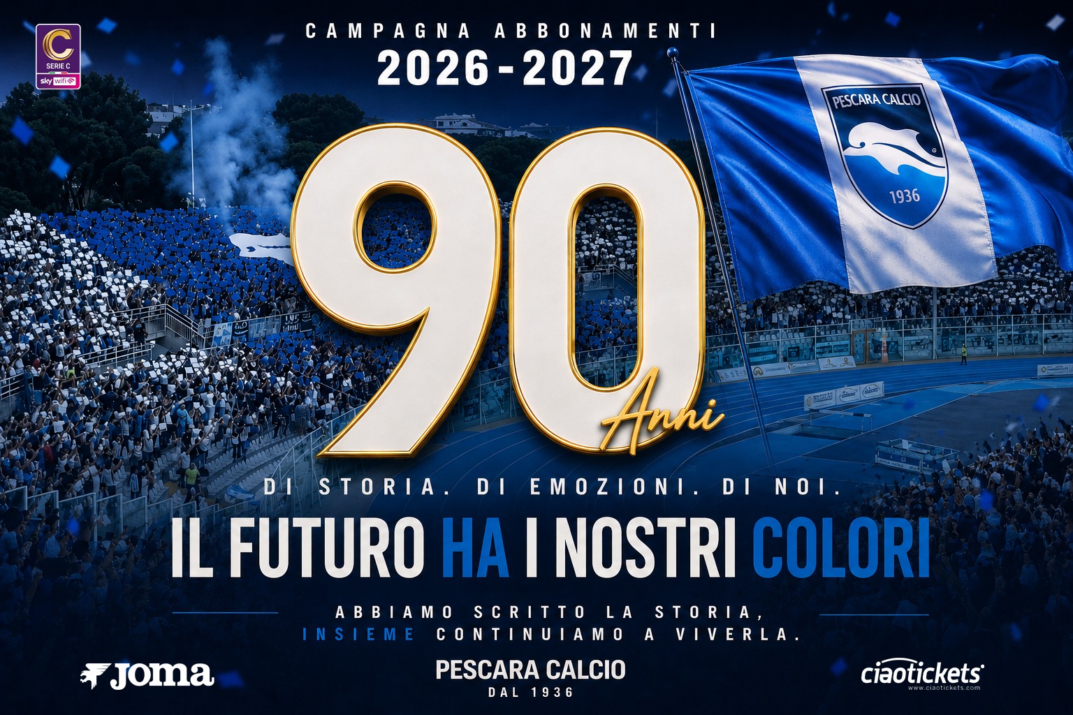 Campagna Abbonamenti Pescara Calcio 2026/2027