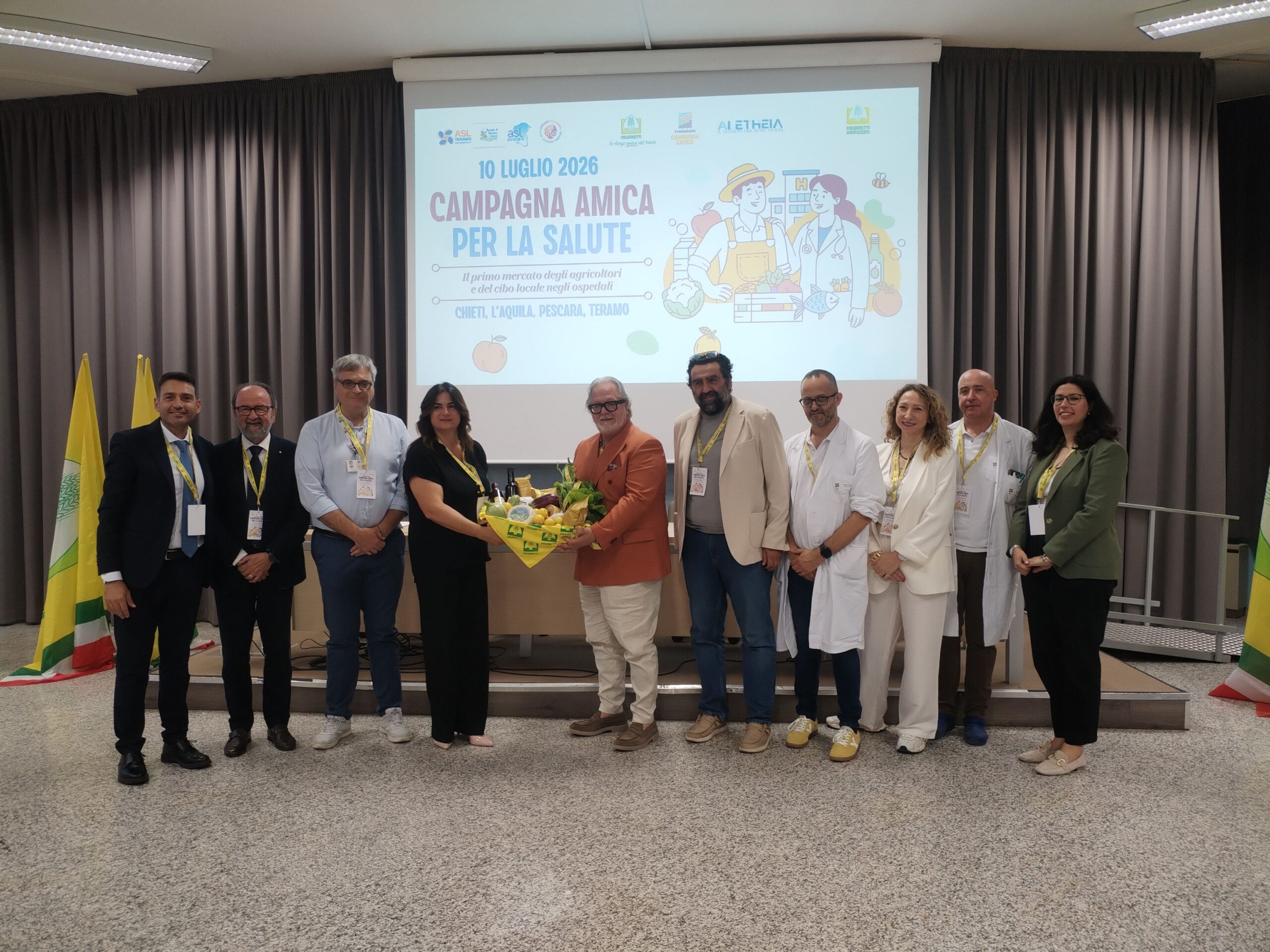 Campagna amica all’ospedale Mazzini di Teramo