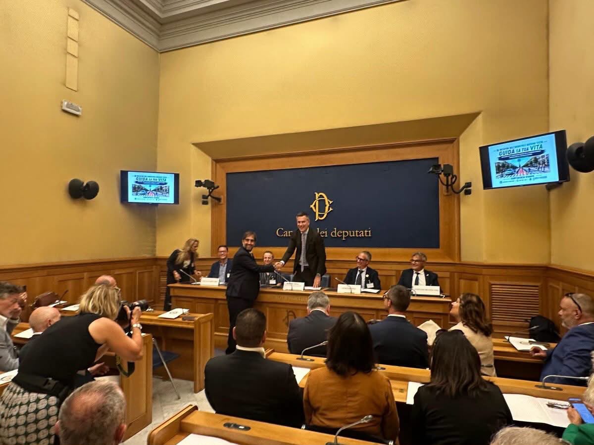 Guerino Testa ha presentato il progetto “Guida…la tua vita” alla Camera