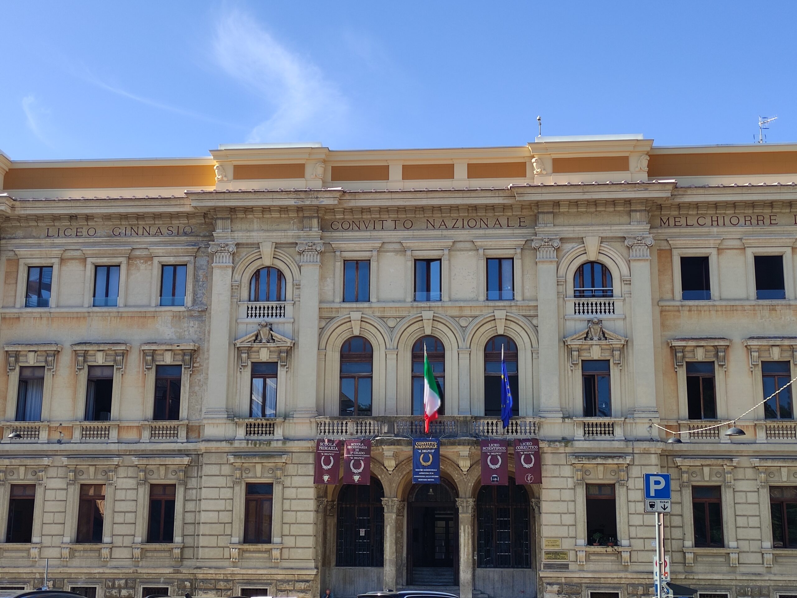 Il palazzo Melchiorre Delfico a Teramo