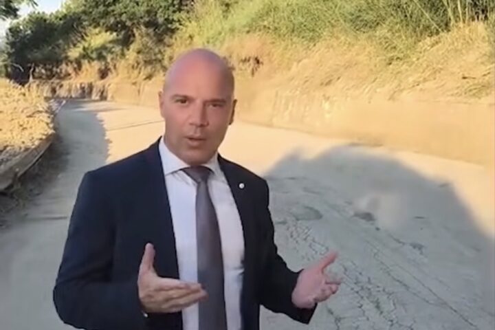 Il presidente della provincia Camillo D’Angelo