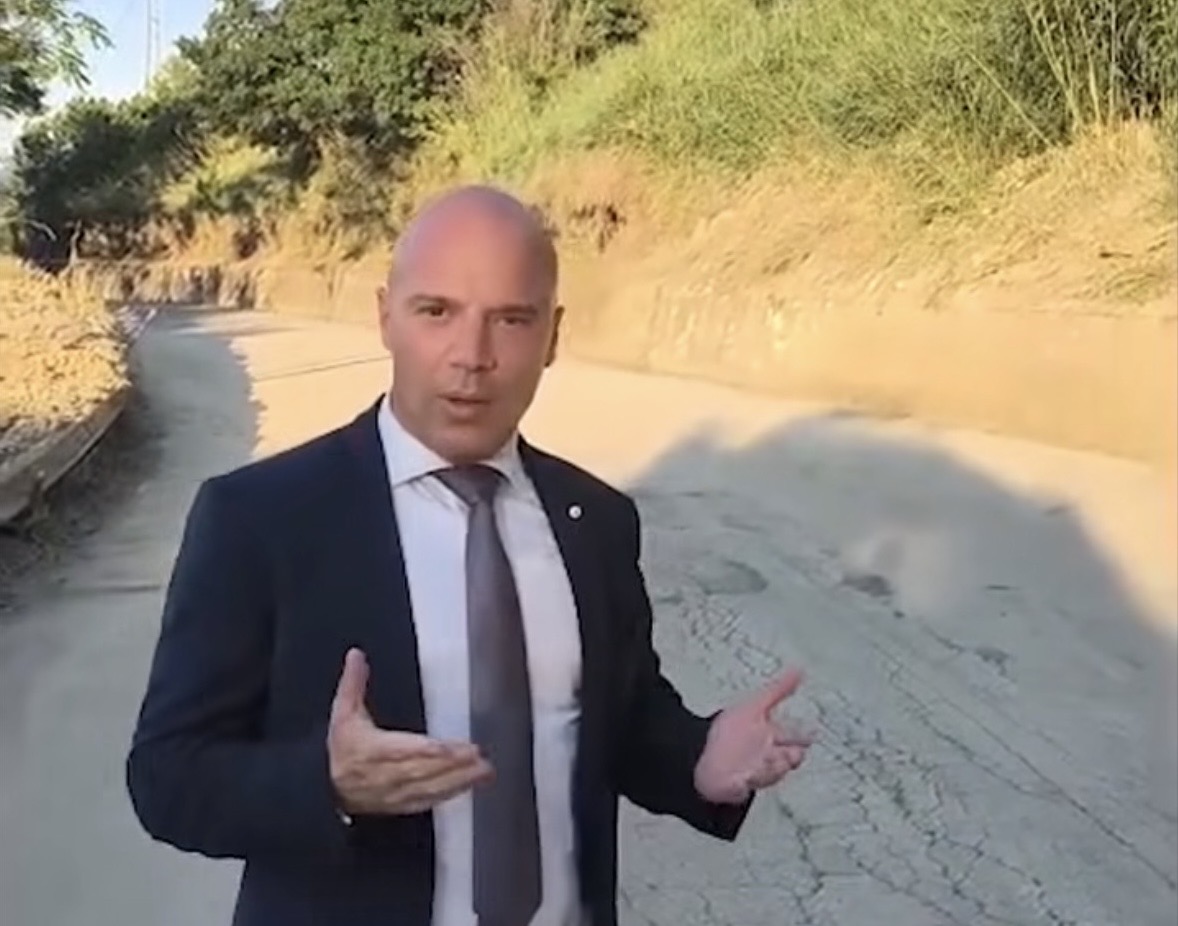 Il presidente della provincia Camillo D’Angelo