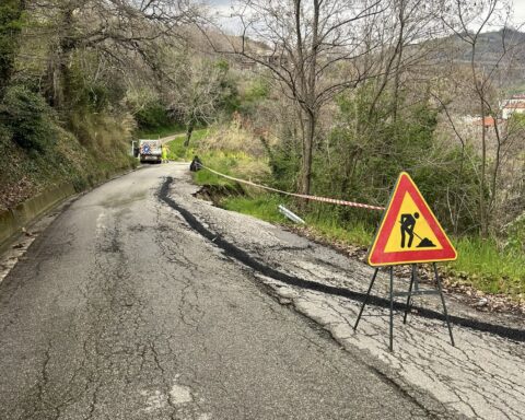 Interventi di manutenzione delle strade della Val Fino