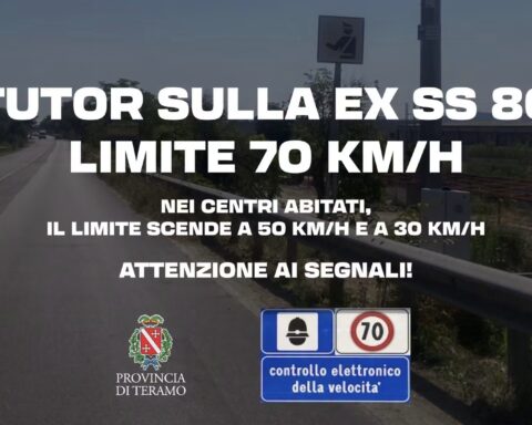 La Provincia installa il tutor sulla ex Ss 80 a Bellante