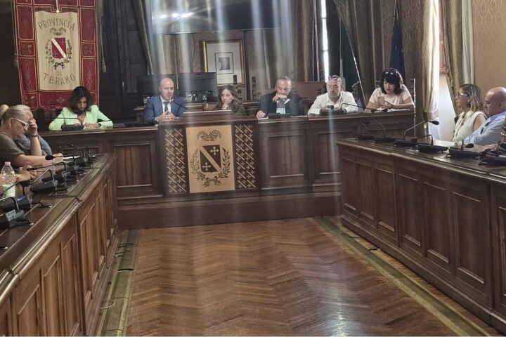 Il tavolo permanente sul Delfico della Provincia