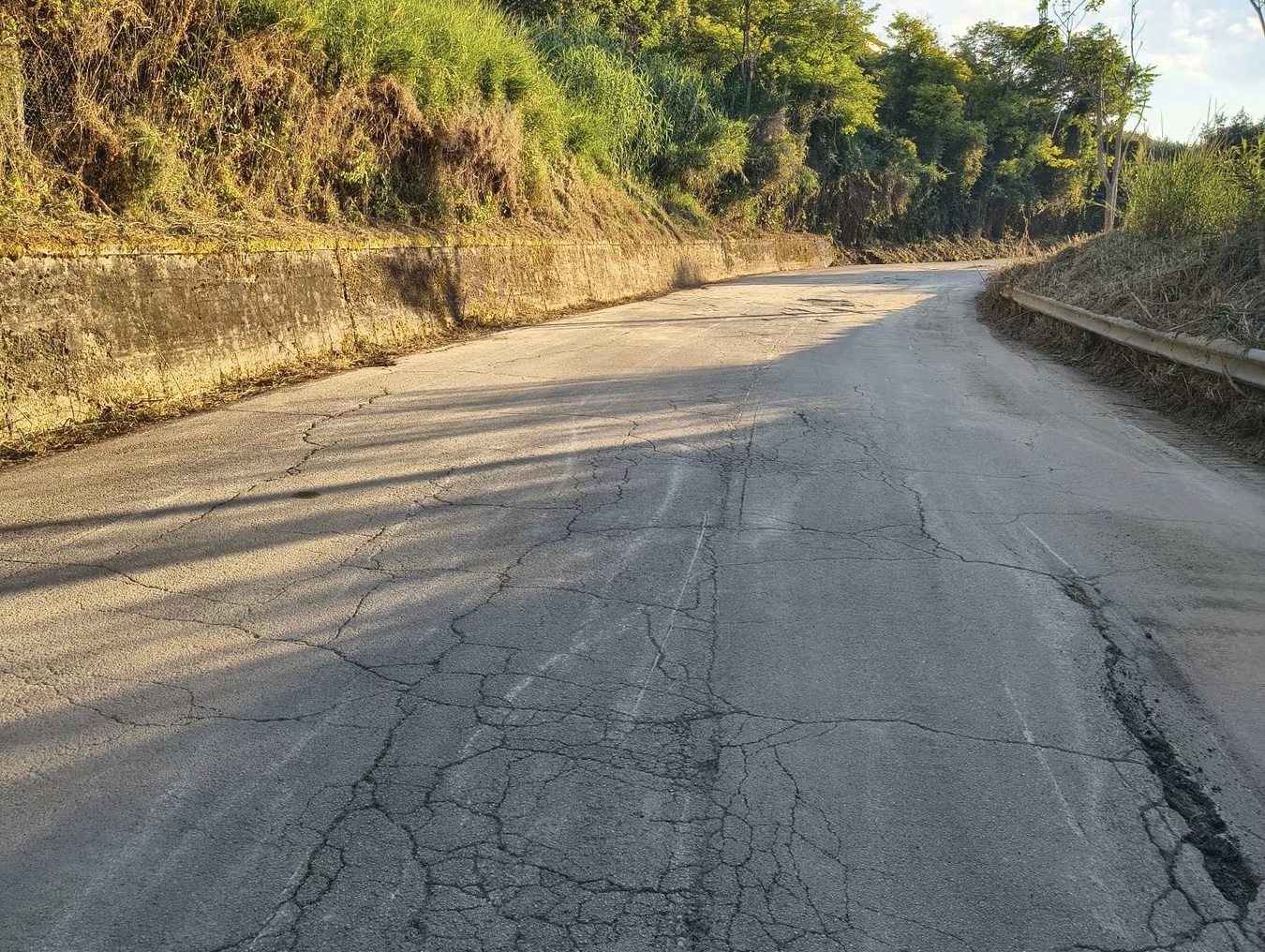 Riapertura della Sp29 b a Silvi Paese dopo la frana