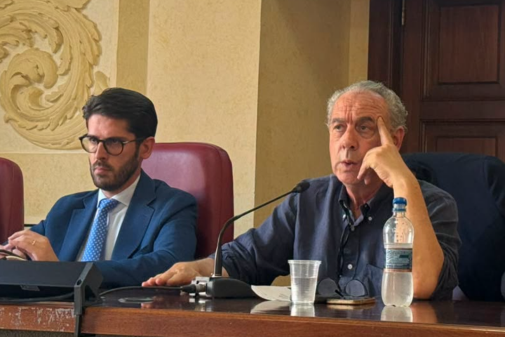 Il sindaco di Chieti Giovanni Legnini e l’Assessore Manuel Pantalone