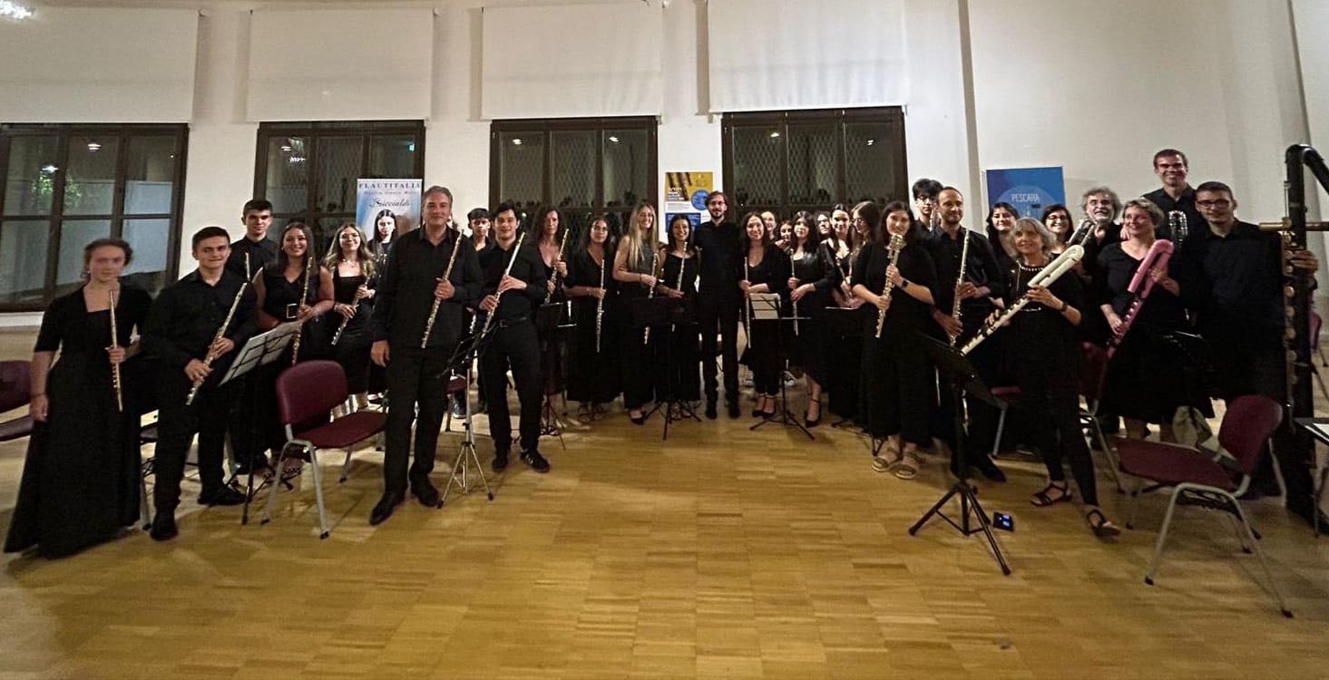 Pescara Flute Festival, presentata in Comune la settima edizione: concerti gratuiti all’Aurum dal 13 al 17 luglio