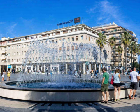 Pescara, Piazza Salotto. Per mercoledì 8 luglio previsto bollino arancione