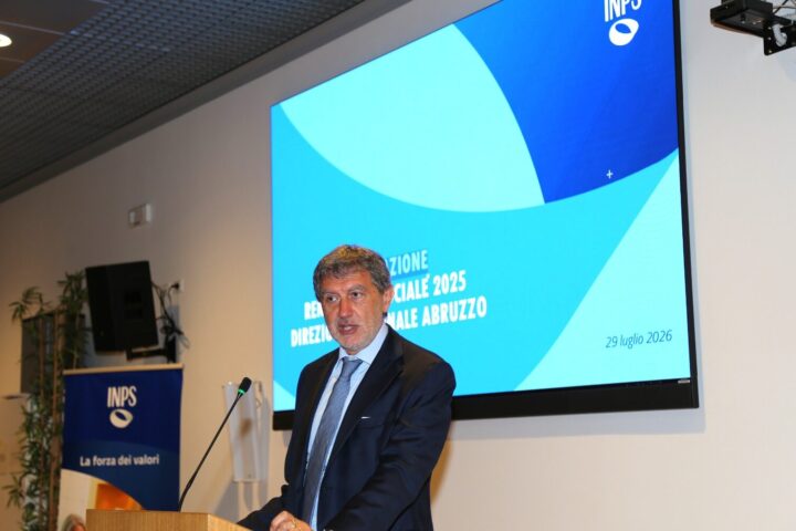 Il Presidente della Regione, Marco Marsilio, commenta i dati del Rendiconto sociale INPS 2025