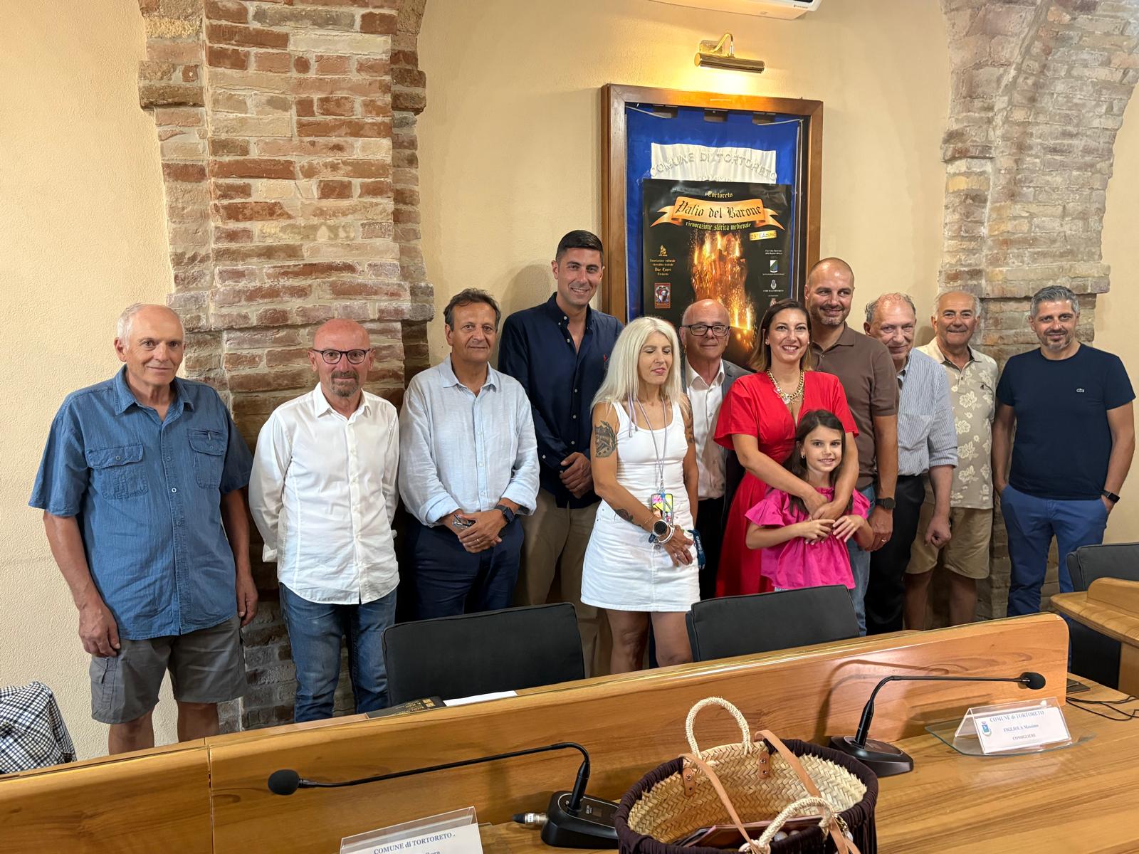 Presentazione della 23ª edizione del Palio del barone di Tortoreto