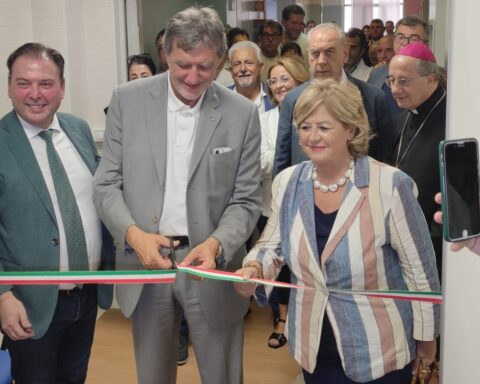Inaugurazione all'ospedale di Chieti