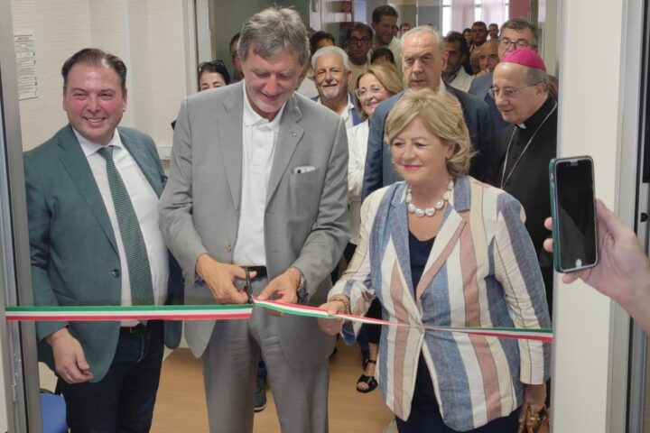 Inaugurazione all'ospedale di Chieti