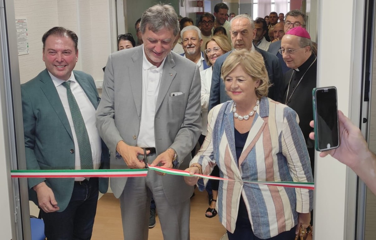 Inaugurazione all'ospedale di Chieti