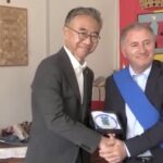 Angelo Caruso incontra l'Ambasciatore coreano Kim Choon-goo