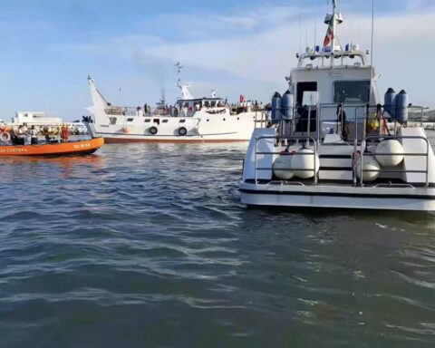 Barca incagliata Giulianova