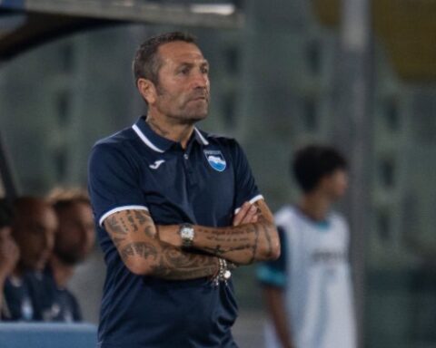 Antonio Buscè Panchina Pescara Sambenedettese