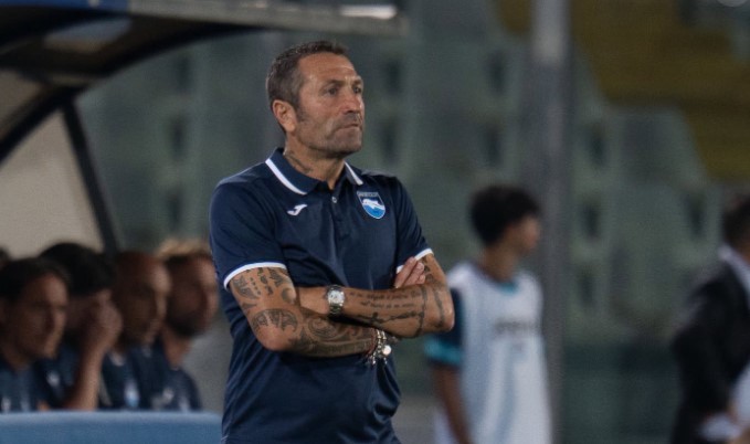 Antonio Buscè Panchina Pescara Sambenedettese