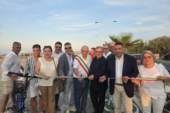 Casalbordino, inaugurazione nuovo tratto della ciclabile Via Verde Costa dei Trabocchi