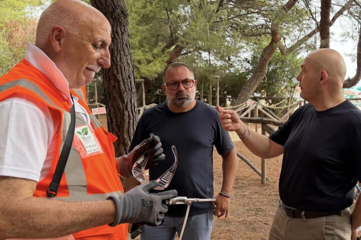 Intervento a Pineto con il sindaco Alberto Dell’Orletta