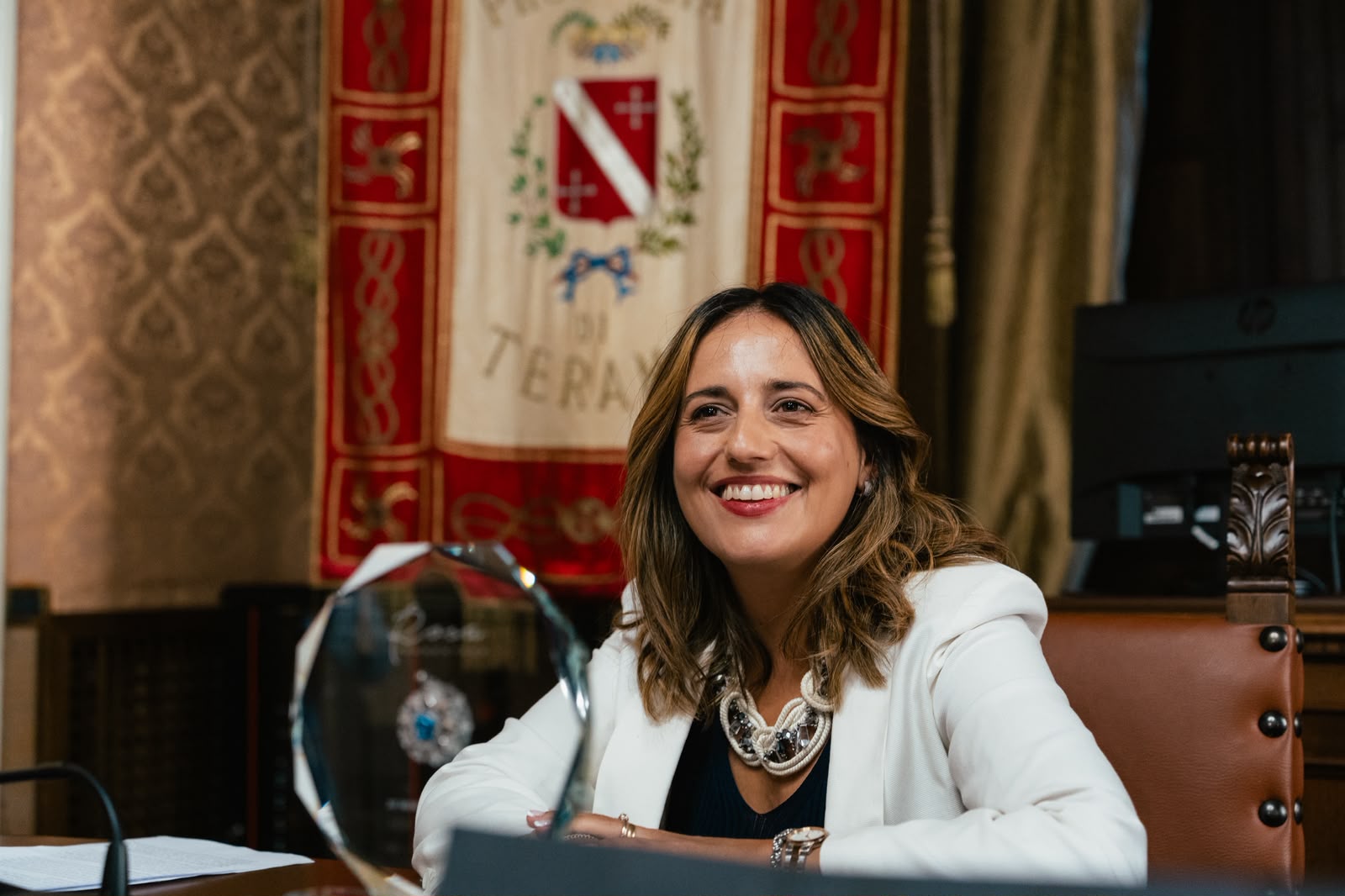 La consigliera provinciale di Teramo Gabriella Recchiuti