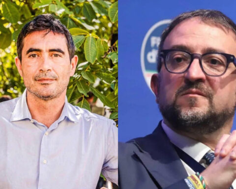Nicola Fratoianni e Pierluigi Biondi