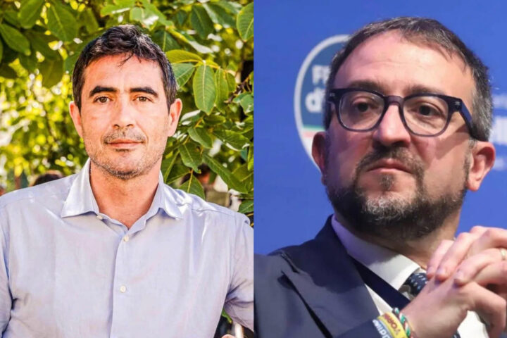 Nicola Fratoianni e Pierluigi Biondi