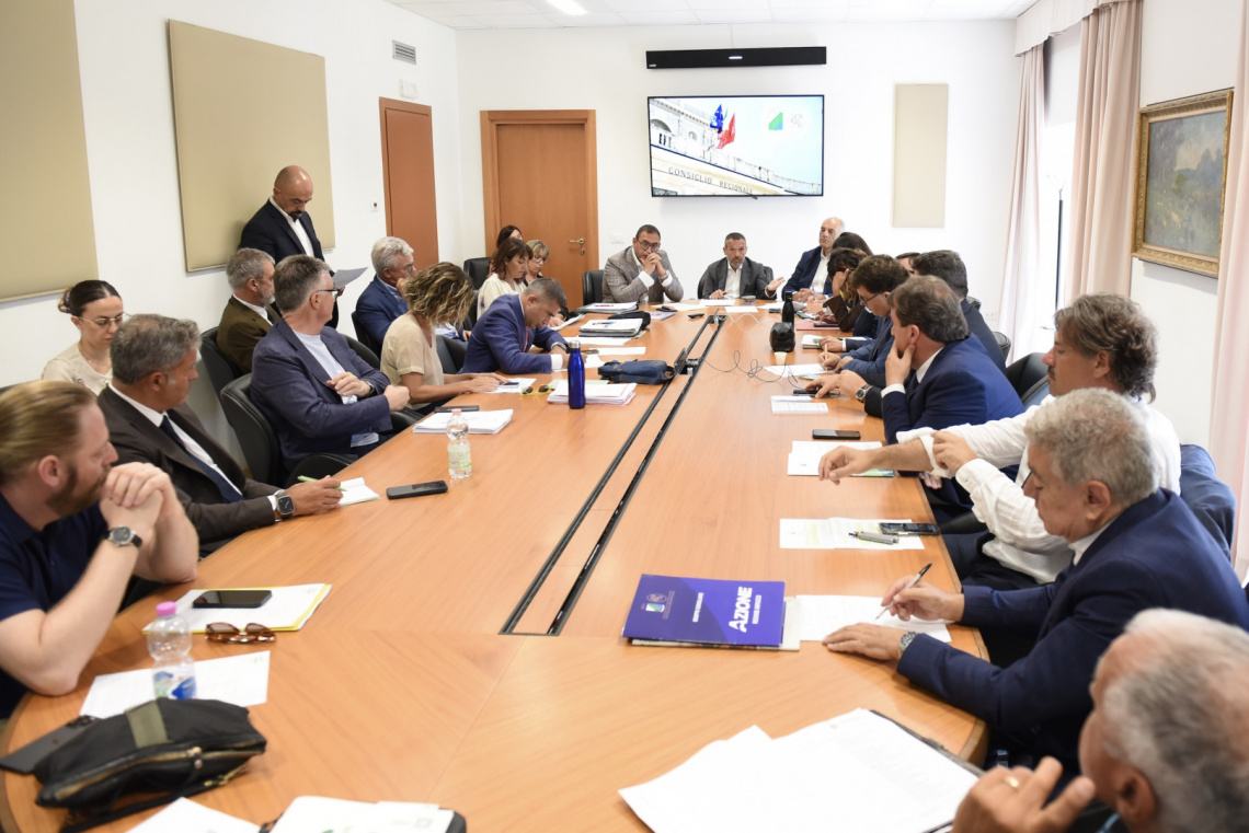 La conferenza di questa mattina in regione sulla grandinata nel teramano