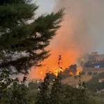 l'incendio a cupello