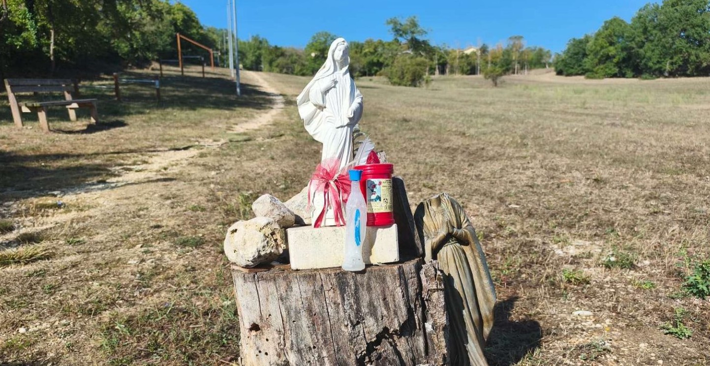 Statua Madonna Coppito